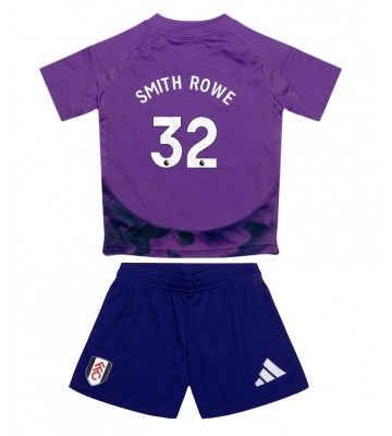 Fulham Emile Smith Rowe #32 Tredje Kläder Barn 2024-25 Kortärmad (+ Korta byxor)
